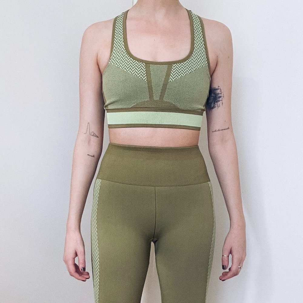 FABLETICS Bianca Seamless Sports Bra XS (matching SET)